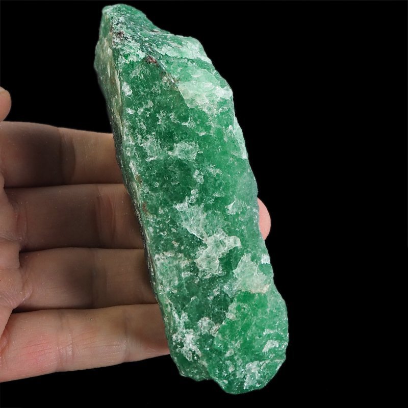 AWENTURYN SZMARAGDOWY (ZIELONY) - BRYŁKA - 125 mm - TANZANIA