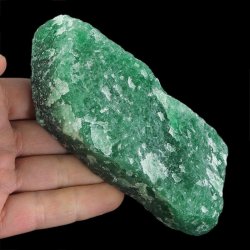 AWENTURYN SZMARAGDOWY (ZIELONY) - BRYŁKA - 125 mm - TANZANIA