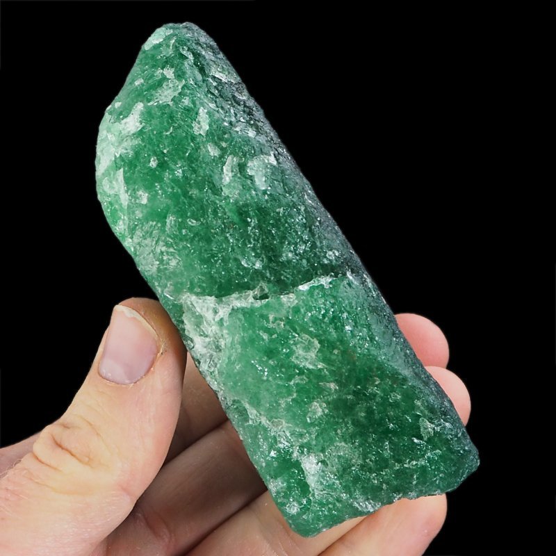 AWENTURYN SZMARAGDOWY (ZIELONY) - BRYŁKA - 100 mm - TANZANIA