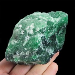 AWENTURYN SZMARAGDOWY (ZIELONY) - BRYŁKA - 100 mm - TANZANIA