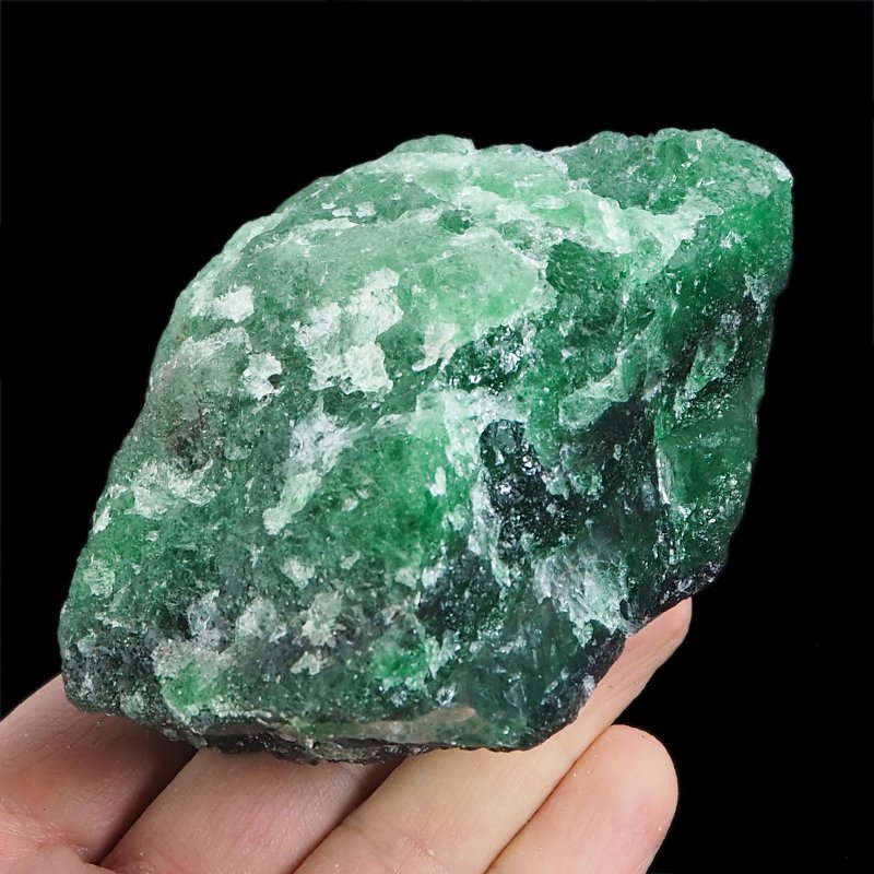 AWENTURYN SZMARAGDOWY (ZIELONY) - BRYŁKA - 100 mm - TANZANIA