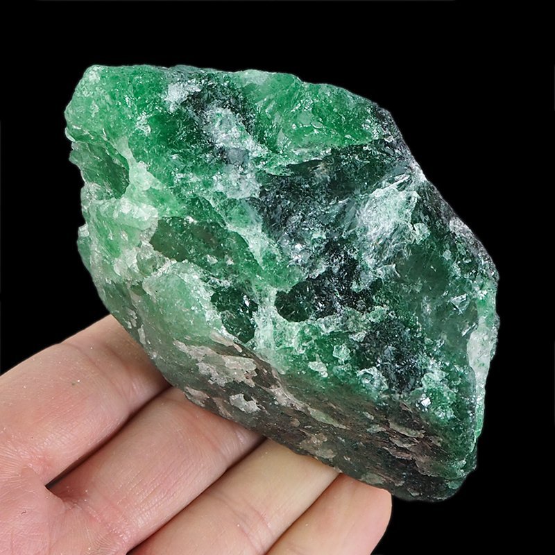 AWENTURYN SZMARAGDOWY (ZIELONY) - BRYŁKA - 100 mm - TANZANIA