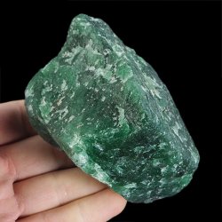 AWENTURYN SZMARAGDOWY (ZIELONY) - BRYŁKA - 97 mm - TANZANIA