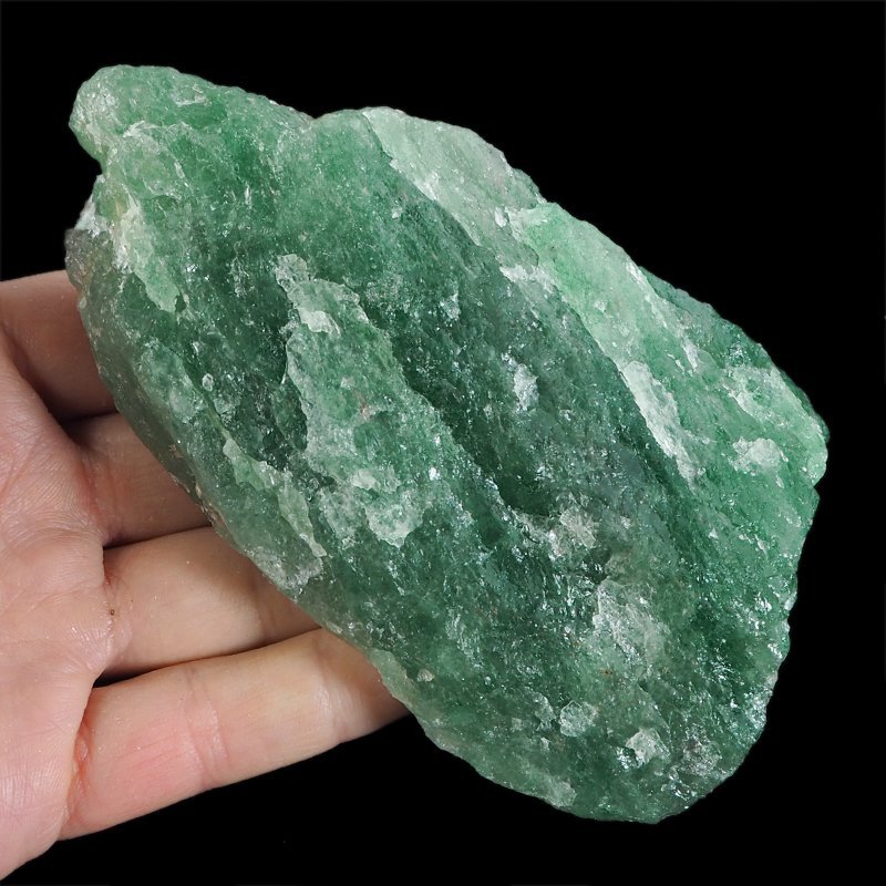 AWENTURYN SZMARAGDOWY (ZIELONY) - BRYŁKA - 128 mm - TANZANIA