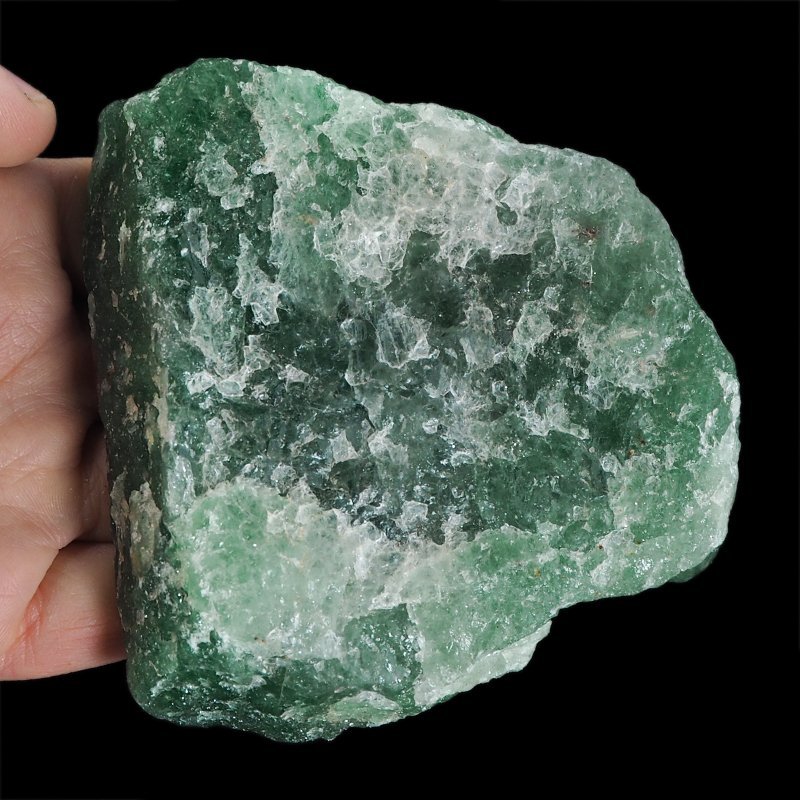 AWENTURYN SZMARAGDOWY (ZIELONY) - BRYŁKA - 114 mm - TANZANIA