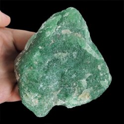 AWENTURYN SZMARAGDOWY (ZIELONY) - BRYŁKA - 114 mm - TANZANIA