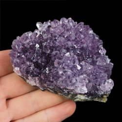 AMETYST- SZCZOTKA KRYSTALICZNA - 83 mm - URUGWAJ