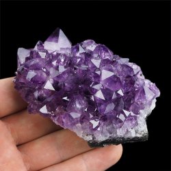 AMETYST- SZCZOTKA KRYSTALICZNA - 87 mm - URUGWAJ