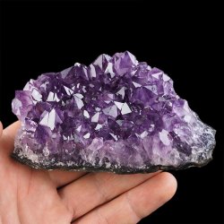 AMETYST- SZCZOTKA KRYSTALICZNA - 107 mm - URUGWAJ