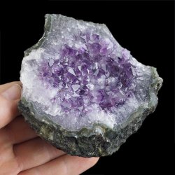 AMETYST- SZCZOTKA KRYSTALICZNA - 103 mm - URUGWAJ