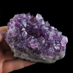 AMETYST- SZCZOTKA KRYSTALICZNA - 97 mm - URUGWAJ