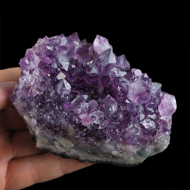 AMETYST- SZCZOTKA KRYSTALICZNA - 97 mm - URUGWAJ