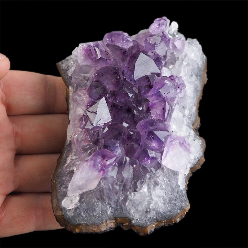 AMETYST- SZCZOTKA KRYSTALICZNA - 110 mm - URUGWAJ