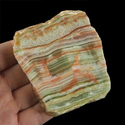 ONYKS PAKISTAŃSKI - POLEROWANA PŁYTKA - 77 mm