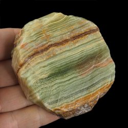 ONYKS PAKISTAŃSKI - POLEROWANA PŁYTKA - 70 mm