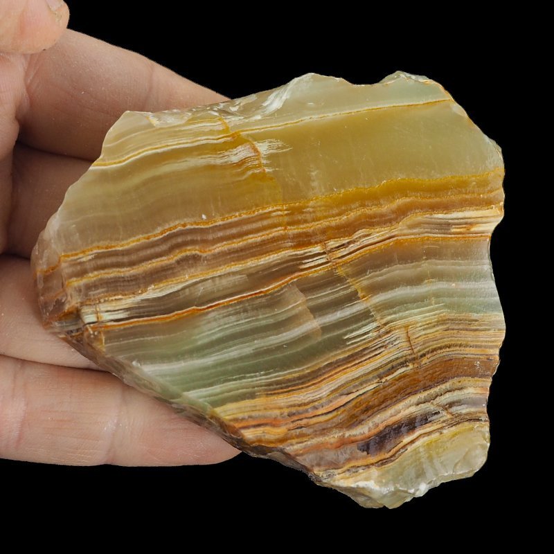 ONYKS PAKISTAŃSKI - POLEROWANA PŁYTKA - 85 mm