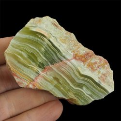 ONYKS PAKISTAŃSKI - POLEROWANA PŁYTKA - 74 mm