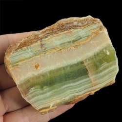 ONYKS PAKISTAŃSKI - POLEROWANA PŁYTKA - 78 mm