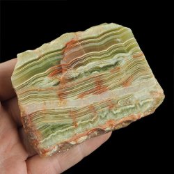 ONYKS PAKISTAŃSKI - POLEROWANA PŁYTKA - 81 mm