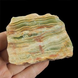 ONYKS PAKISTAŃSKI - POLEROWANA PŁYTKA - 81 mm