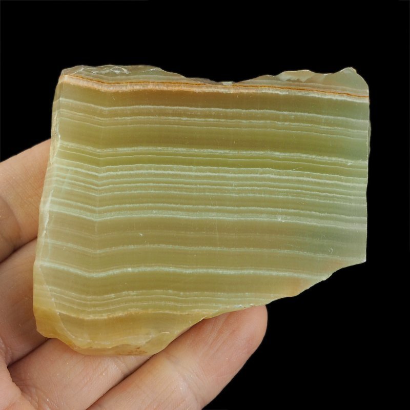 ONYKS PAKISTAŃSKI - POLEROWANA PŁYTKA - 70 mm