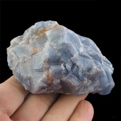 KALCYT SZAFIROWY (NIEBIESKI) - BRYŁKA - 81 mm - MEKSYK