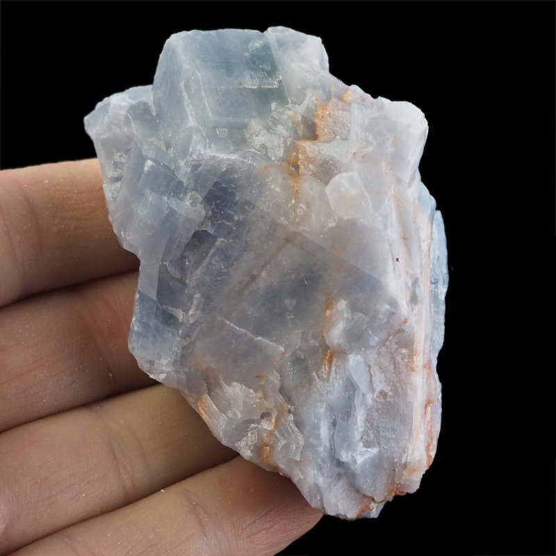 KALCYT SZAFIROWY (NIEBIESKI) - BRYŁKA - 71 mm - MEKSYK