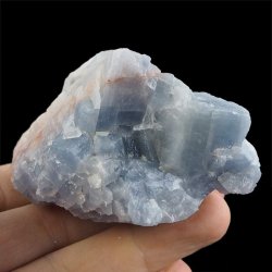 KALCYT SZAFIROWY (NIEBIESKI) - BRYŁKA - 71 mm - MEKSYK