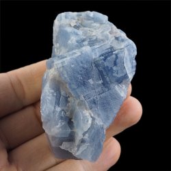 KALCYT SZAFIROWY (NIEBIESKI) - BRYŁKA - 72 mm - MEKSYK