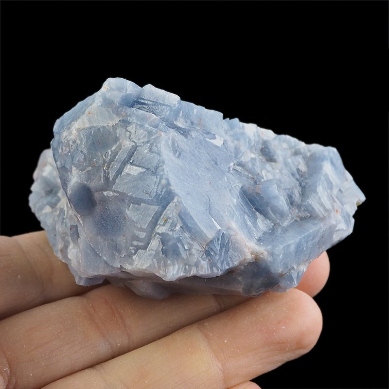 KALCYT SZAFIROWY (NIEBIESKI) - BRYŁKA - 73 mm - MEKSYK