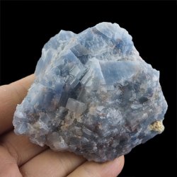 KALCYT SZAFIROWY (NIEBIESKI) - BRYŁKA - 73 mm - MEKSYK