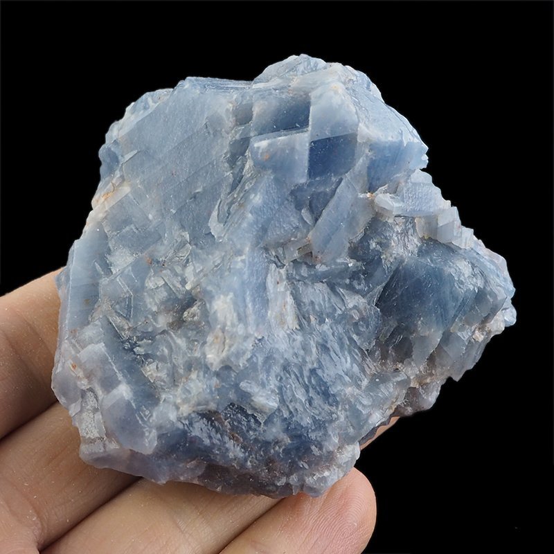 KALCYT SZAFIROWY (NIEBIESKI) - BRYŁKA - 73 mm - MEKSYK