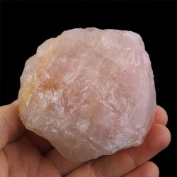 KWARC RÓŻOWY - BRYŁKA - 77 mm - NAMIBIA