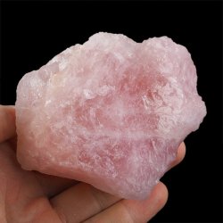 KWARC RÓŻOWY - BRYŁKA - 90 mm - NAMIBIA