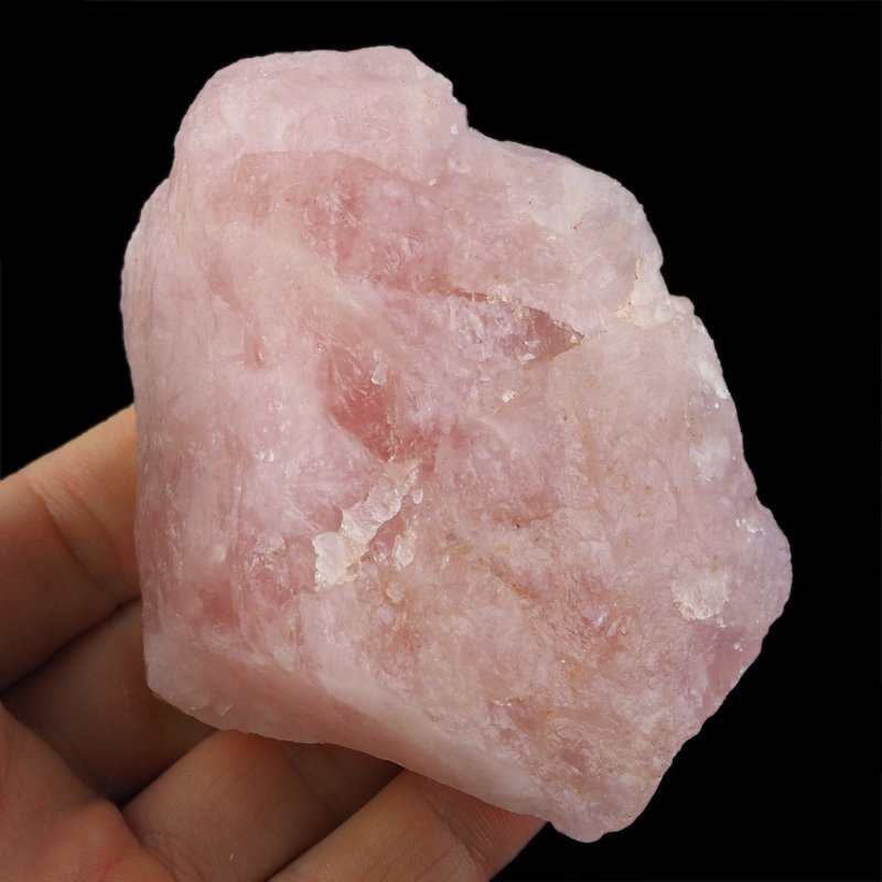 KWARC RÓŻOWY - BRYŁKA - 90 mm - NAMIBIA