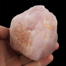 KWARC RÓŻOWY - BRYŁKA - 84 mm - NAMIBIA