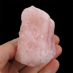 KWARC RÓŻOWY - BRYŁKA - 82 mm - NAMIBIA