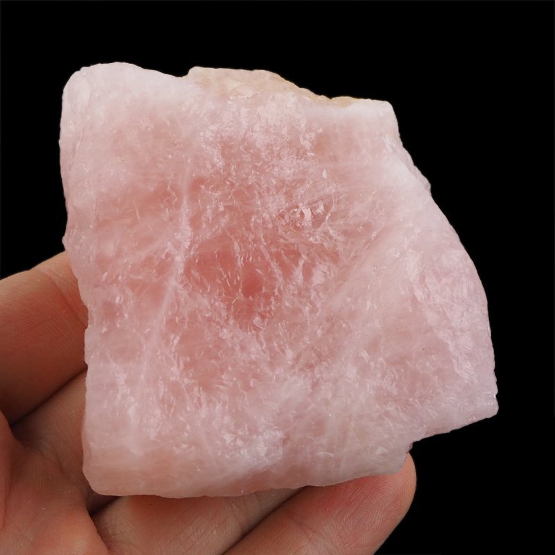 KWARC RÓŻOWY - BRYŁKA - 82 mm - NAMIBIA