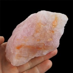 KWARC RÓŻOWY - BRYŁKA - 115 mm - NAMIBIA