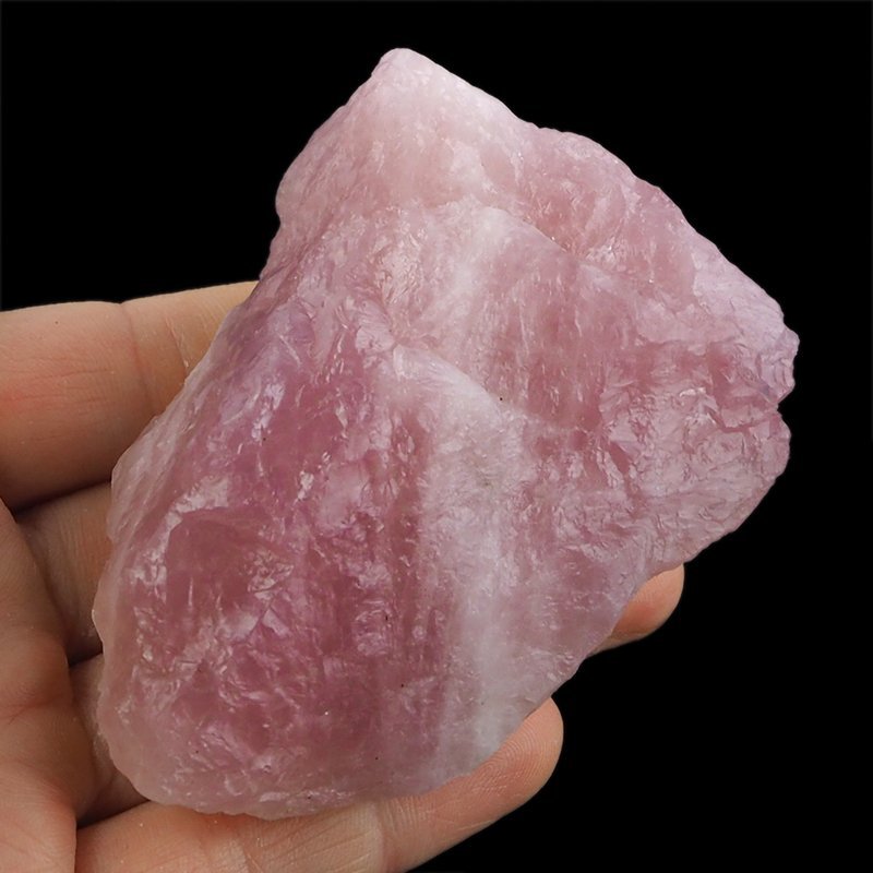 KWARC RÓŻOWY - BRYŁKA - 84 mm - NAMIBIA