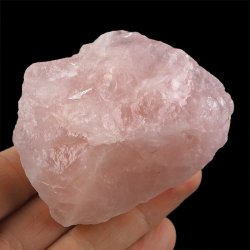 KWARC RÓŻOWY - BRYŁKA - 72 mm - NAMIBIA