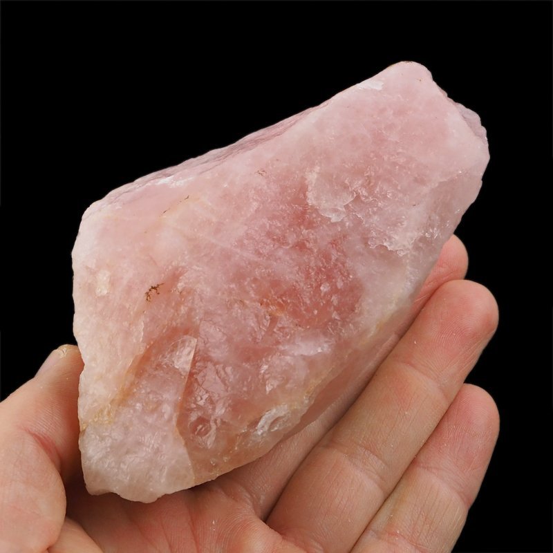 KWARC RÓŻOWY - BRYŁKA - 102 mm - NAMIBIA