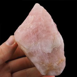 KWARC RÓŻOWY - BRYŁKA - 91 mm - NAMIBIA