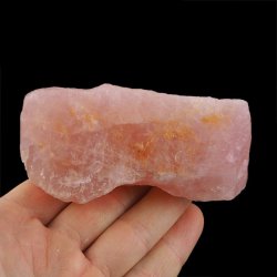 KWARC RÓŻOWY - BRYŁKA - 91 mm - NAMIBIA