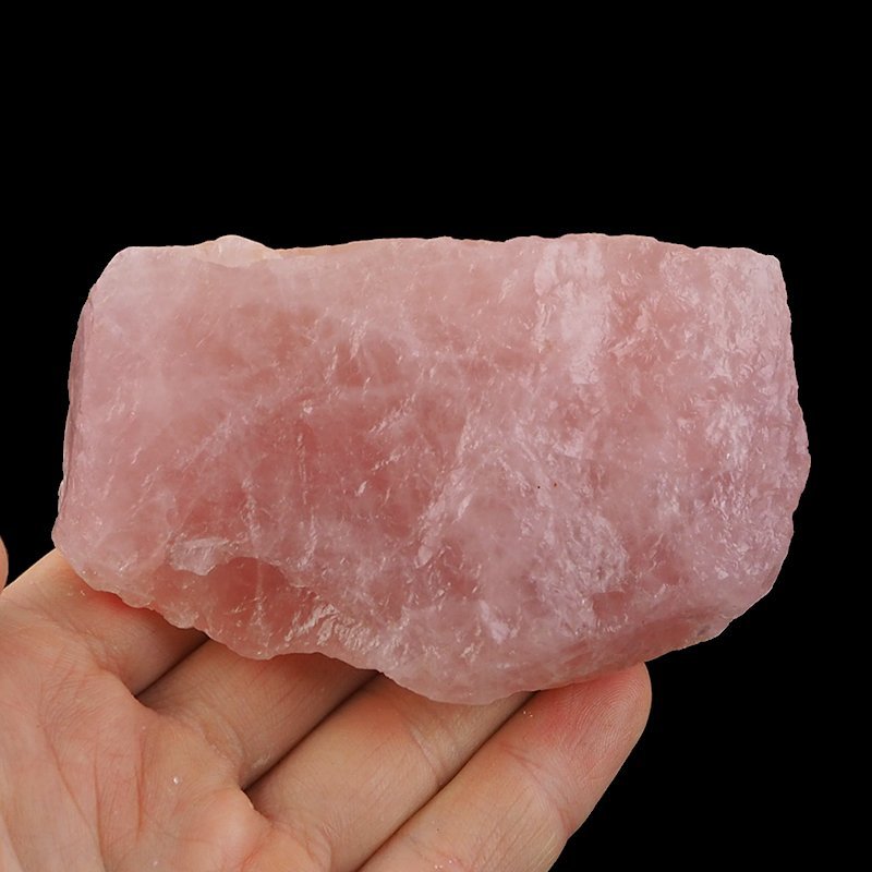 KWARC RÓŻOWY - BRYŁKA - 91 mm - NAMIBIA