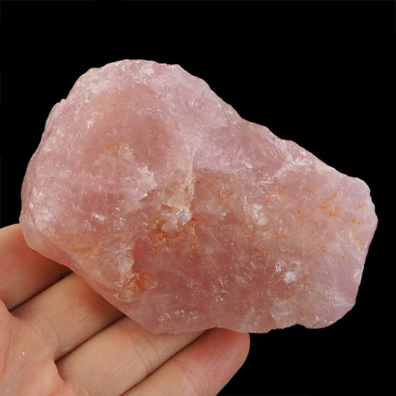 KWARC RÓŻOWY - BRYŁKA - 91 mm - NAMIBIA