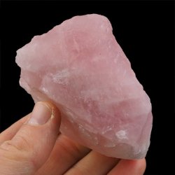 KWARC RÓŻOWY - BRYŁKA - 90 mm - NAMIBIA