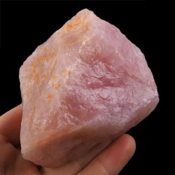 KWARC RÓŻOWY - BRYŁKA - 92 mm - NAMIBIA