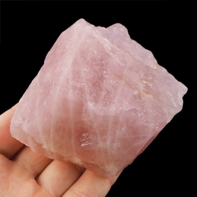 KWARC RÓŻOWY - BRYŁKA - 96 mm - NAMIBIA