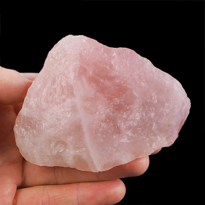 KWARC RÓŻOWY - BRYŁKA - 94 mm - NAMIBIA